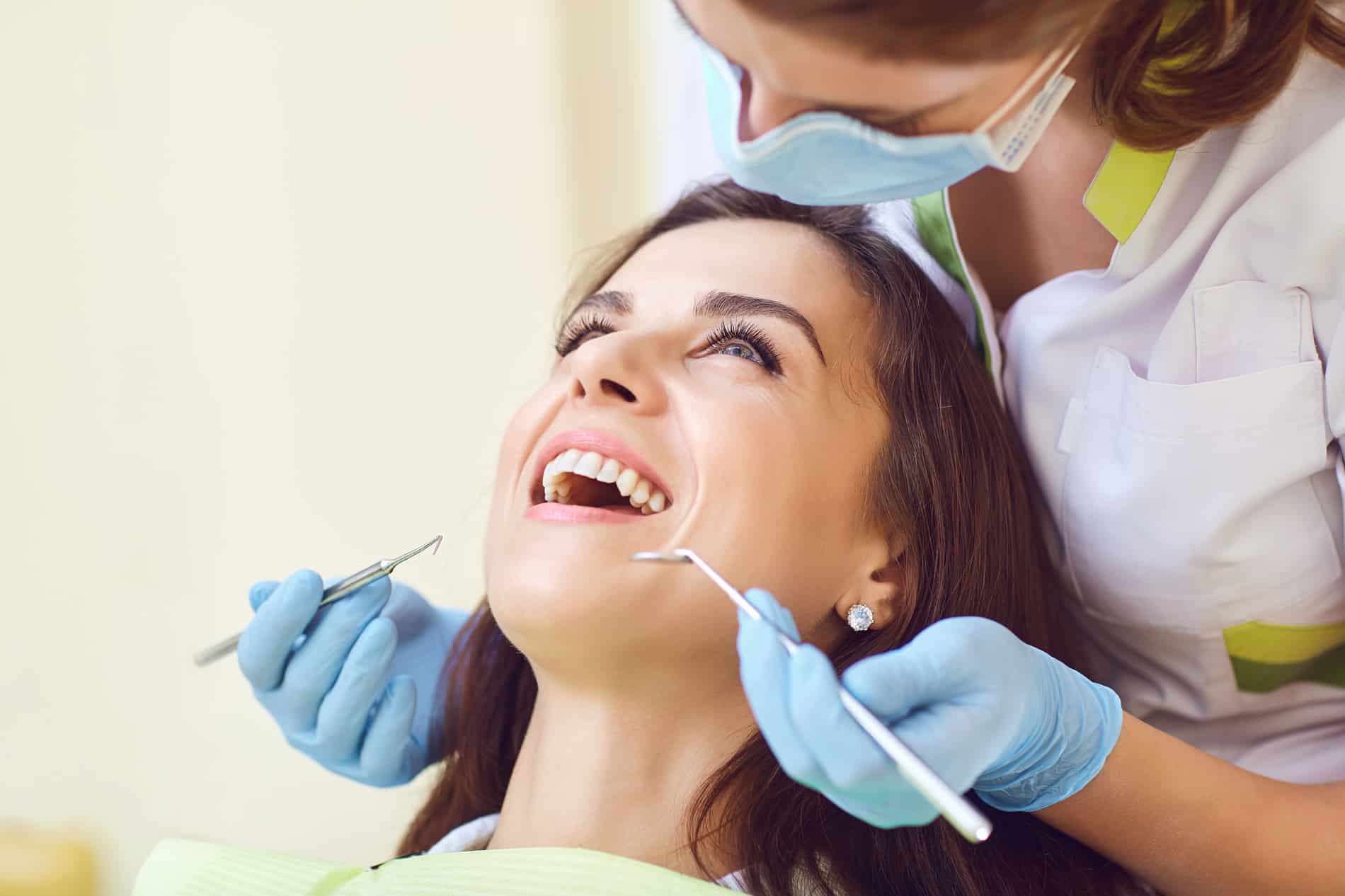 Woman at Highlands Periodontics and Implant Dentistry in Kingsport, TN