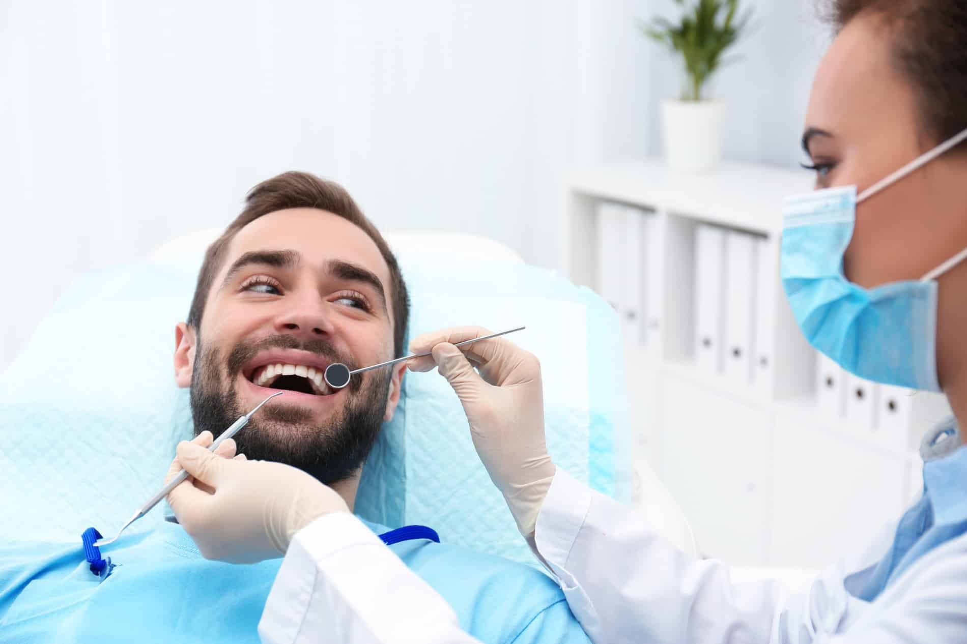 Man at Highlands Periodontics and Implant Dentistry in Kingsport, TN