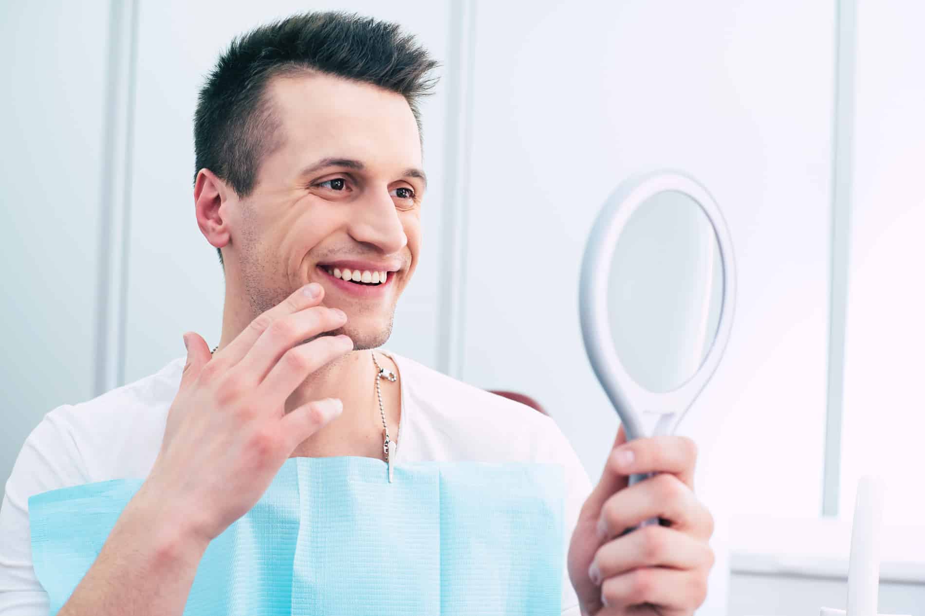 Patient after his IV sedation dental treatment from Highlands Periodontics & Implant Dentistry in Kingsport TN
