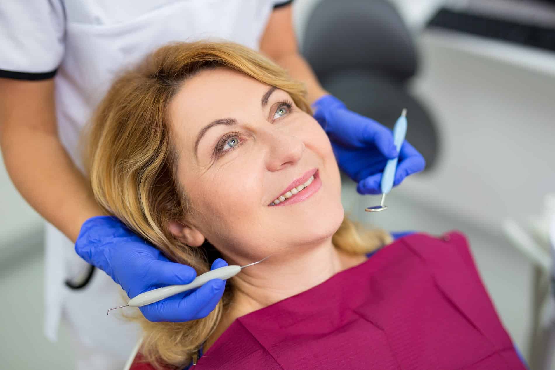 patient satisfied with her periodontal surgery from Highlands Periodontics in Kingsport TN