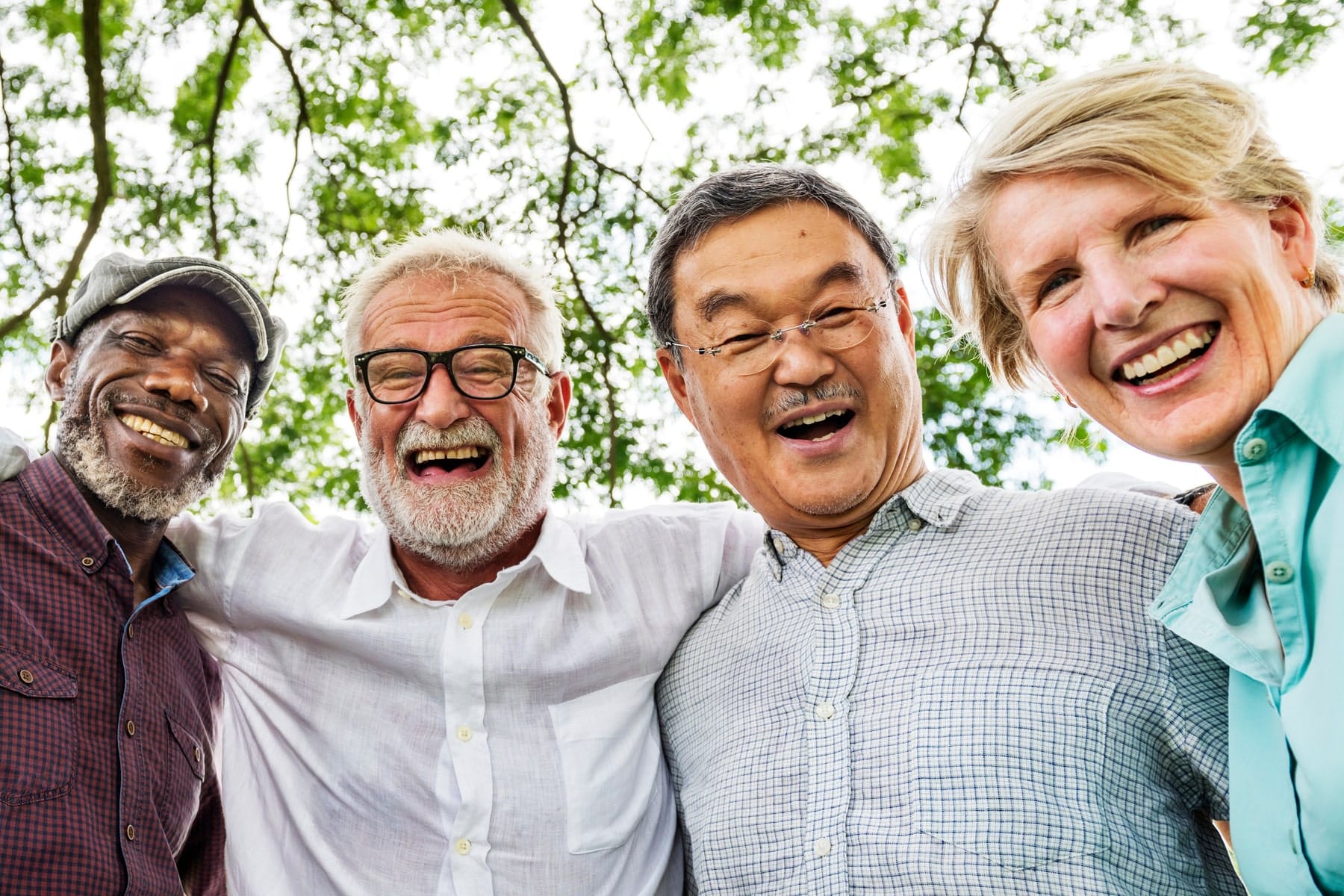 group of patients satisfied with their sinus lift from Highlands Periodontics in Kingsport TN